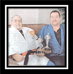Sensei Ernest C. Hewitt Jr. and Sensei Ernesto X. Ruiz