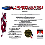 9<sup>th</sup> Dan Certificate