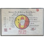 Certificate of License Karate, May 30, 2015
